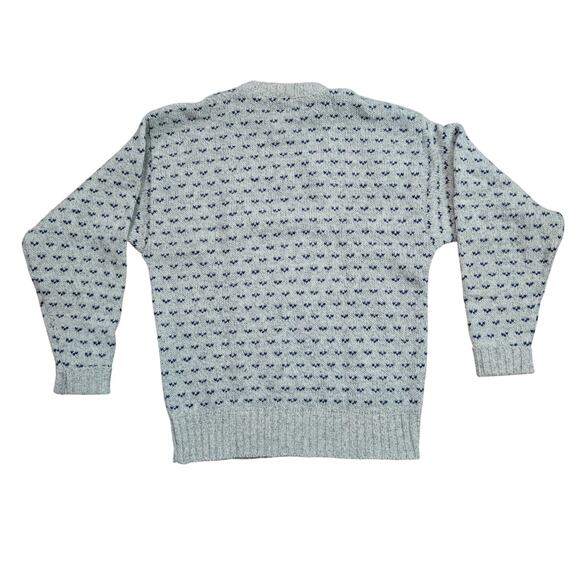 Vintage 90s Eddie Bauer Wool Blend Knit Sweater Adult Medium Crewneck Pullover - Picture 1 of 3